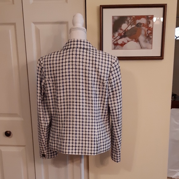 Pendleton silk and cotton light weight blazer 12 - Picture 2 of 4